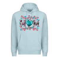 Blue Mist cherry blossoms mom Premium Hoodie - Artiststas