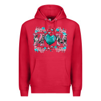 Cardinal cherry blossoms mom Premium Hoodie - Artiststas