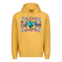 Mustard cherry blossoms mom Premium Hoodie - Artiststas