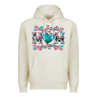 Oatmeal Heather cherry blossoms mom Premium Hoodie - Artiststas