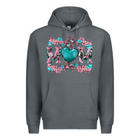 Rock cherry blossoms mom Premium Hoodie - Artiststas