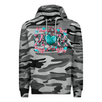 Slate Camo cherry blossoms mom Premium Hoodie - Artiststas