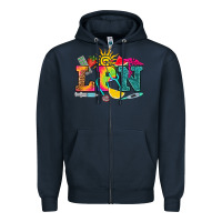 Navy lpn summer Zipper Hoodie - RanaPortraitStore