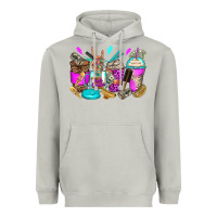 Moon Dust hair hustler coffee cups Heavyweight Hoodie - Zillion Design Studio