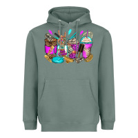 Sage hair hustler coffee cups Heavyweight Hoodie - Zillion Design Studio