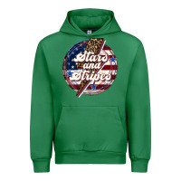 Western Stars And Stripes Urban Hoodie | Teevron