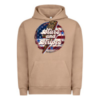 Pigment Burro Western Stars and Stripes Urban Hoodie - LillyAllenDesigns