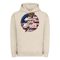 Pigment French Oak Western Stars and Stripes Urban Hoodie - LillyAllenDesigns