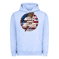 Pigment Grape Ice Western Stars and Stripes Urban Hoodie - LillyAllenDesigns