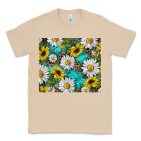 Mushroom western daisy and sunflower Classic Tee - RanaPortraitStore