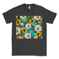 Smoke western daisy and sunflower Classic Tee - RanaPortraitStore
