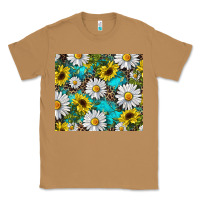 Toasted Coconut western daisy and sunflower Classic Tee - RanaPortraitStore