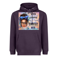 Plum never underestimate a woman who does all things th Heavyweight Hoodie - texasbilliewilder