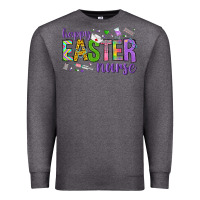 Charcoal Heather happy easter nurse Premium Sweatshirt - Neo Western