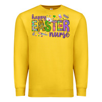 Lemon happy easter nurse Premium Sweatshirt - Neo Western