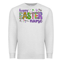 Oatmeal Heather happy easter nurse Premium Sweatshirt - Neo Western
