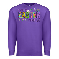 Purple happy easter nurse Premium Sweatshirt - Neo Western