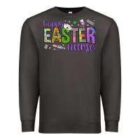 Smoke happy easter nurse Premium Sweatshirt - Neo Western