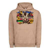 Pigment Burro western background baby calf Urban Hoodie - BarkalooDesign
