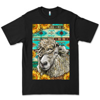 Black Western Lincoln Sheep Premium Tee - LillyAllenDesigns
