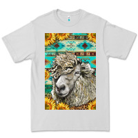 Dove Grey Western Lincoln Sheep Premium Tee - LillyAllenDesigns