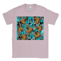 Lilac western aztec highland cow Classic Tee - RanaPortraitStore