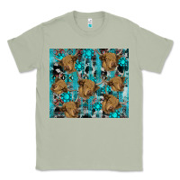 Matcha western aztec highland cow Classic Tee - RanaPortraitStore