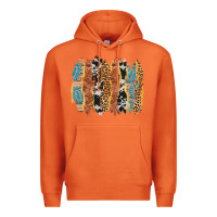 Carrot western brushstrokes Premium Hoodie - AdoDesignShop