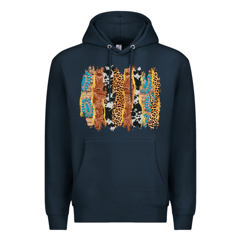 Western Brushstrokes Premium Hoodie by AdoDesignShop | Teevron