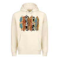 Sandshell western brushstrokes Premium Hoodie - AdoDesignShop