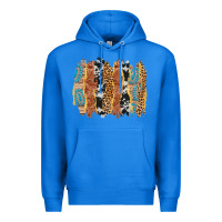 True Royal western brushstrokes Premium Hoodie - AdoDesignShop