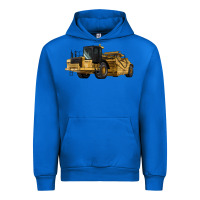 Cobalt Wheel Tractor Scraper Urban Hoodie - LillyAllenDesigns