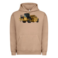 Pigment Burro Wheel Tractor Scraper Urban Hoodie - LillyAllenDesigns