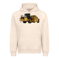 Sandshell Wheel Tractor Scraper Urban Hoodie - LillyAllenDesigns