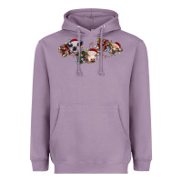 Lavender hohoho christmas cows Heavyweight Hoodie - RanaPortraitStore