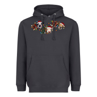 Smoke hohoho christmas cows Heavyweight Hoodie - RanaPortraitStore