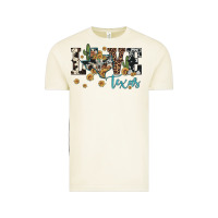 Vintage Arctic love texas map sunflower cactus cowhide leopard Vintage Tee - Artiststas