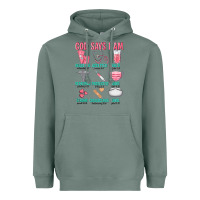 Sage god says i am Heavyweight Hoodie - texasbilliewilder