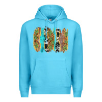 Western Brushstrokes Premium Hoodie | Teevron