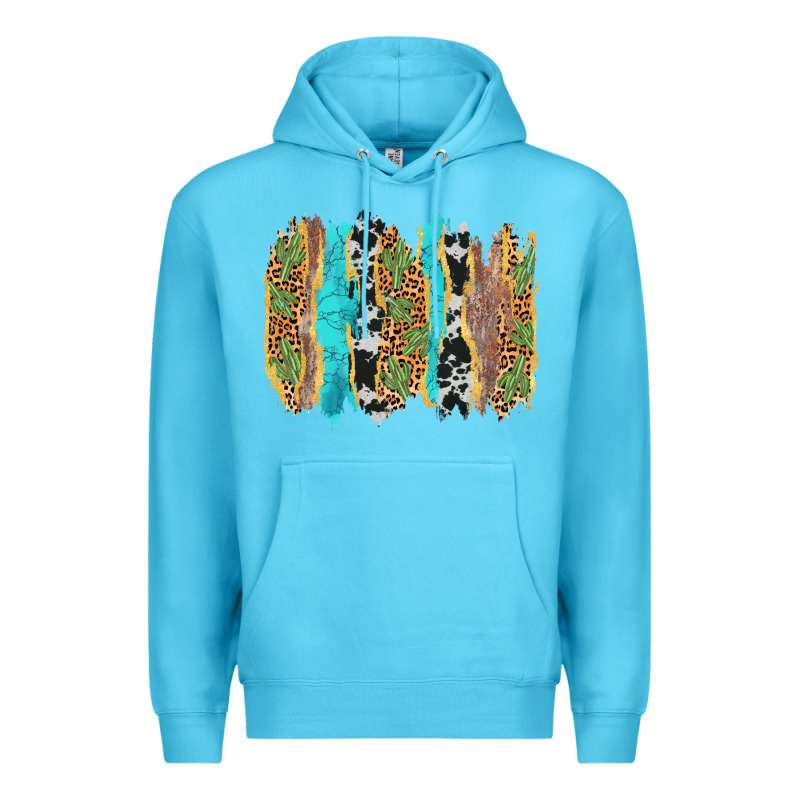 Western Brushstrokes Premium Hoodie by AdoDesignShop | Teevron
