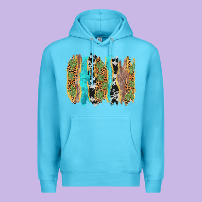 Western Brushstrokes Premium Hoodie Designed By Adodesignshop