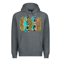 Rock western brushstrokes Premium Hoodie - AdoDesignShop