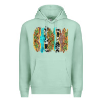 Seafoam western brushstrokes Premium Hoodie - AdoDesignShop