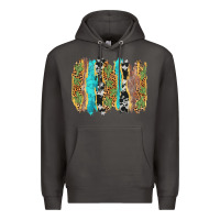 Smoke western brushstrokes Premium Hoodie - AdoDesignShop