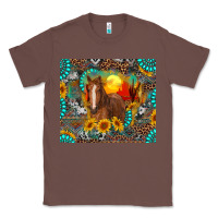 Chestnut western horse and desert tumbler Classic Tee - RanaPortraitStore