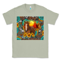 Matcha western horse and desert tumbler Classic Tee - RanaPortraitStore