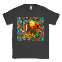 Smoke western horse and desert tumbler Classic Tee - RanaPortraitStore