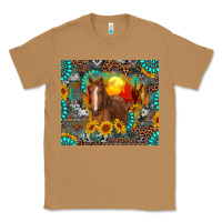 Toasted Coconut western horse and desert tumbler Classic Tee - RanaPortraitStore