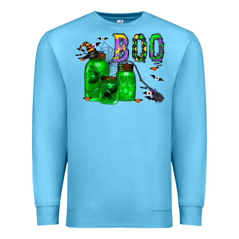 Boo Drink Premium Sweatshirt by CowhideDigitalArt | Teevron