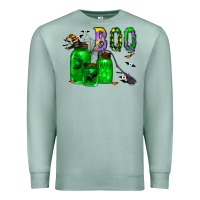 Seafoam boo drink Premium Sweatshirt - CowhideDigitalArt